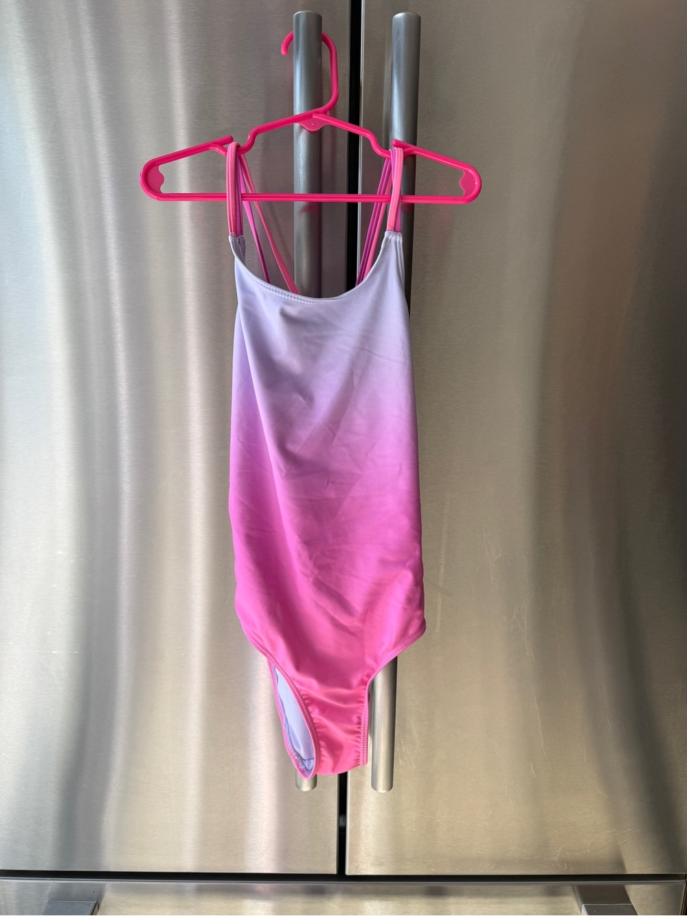 Hurley Girls Pink Ombre One-Piece Swimsuit